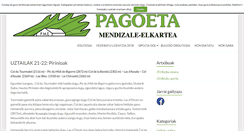 Desktop Screenshot of pagoeta.com